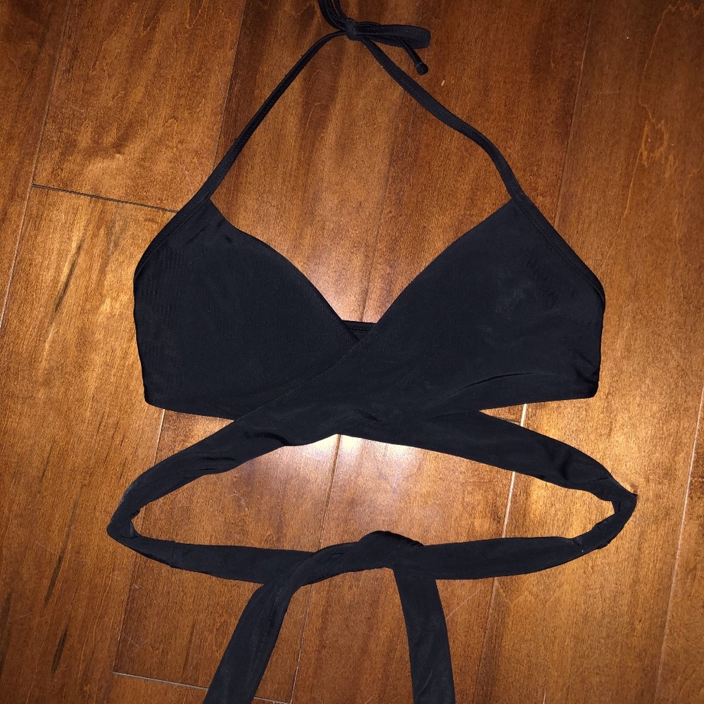 Wrap bikini top
